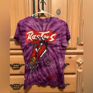 Tie Dye Raptors Mitchell & Ness Shirt